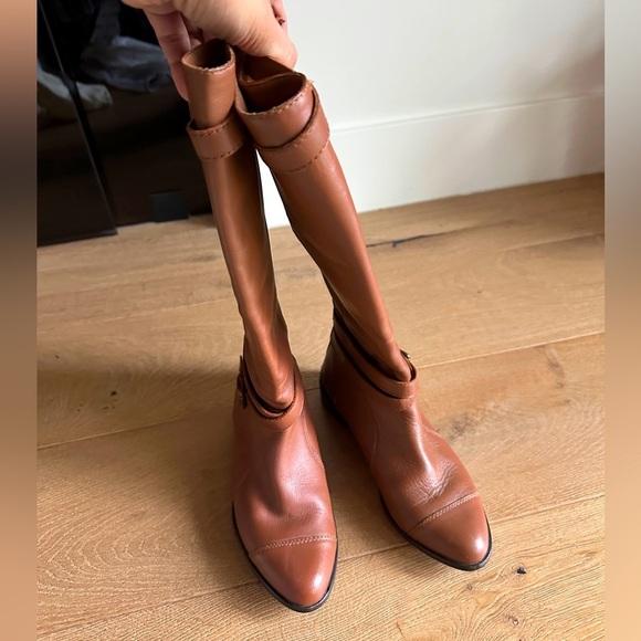Pour La Victoire women’s riding boots. Size 6. Cognac color. Great condition. - Picture 5 of 6